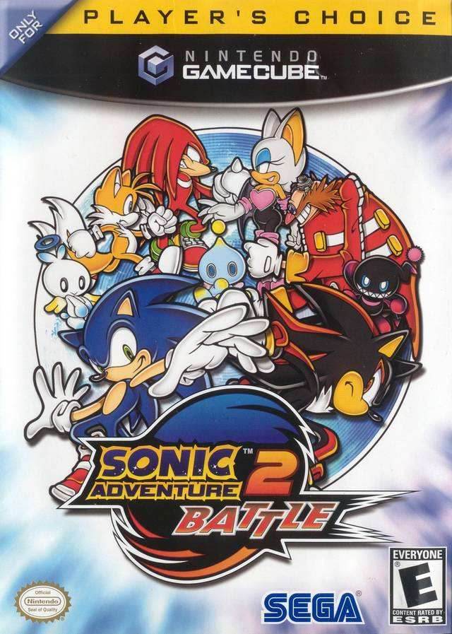 Sonic Adventure 2 Battle (Players Choice) (Gamecube) - Game Manual Only