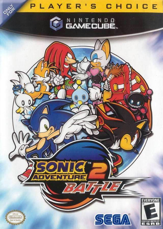 Sonic Adventure 2 Battle (Players Choice) (Gamecube) - Game Manual Only