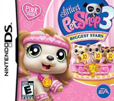 Littlest Pet Shop 3: Biggest Stars: Pink Team (Nintendo DS) - Game Manual Only