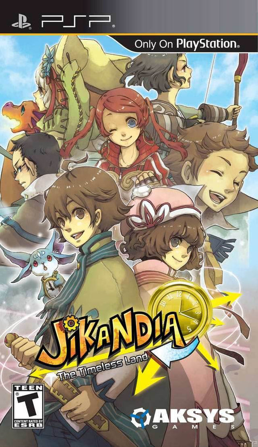 Jikandia: The Timeless Land (PSP) - Game Manual Only