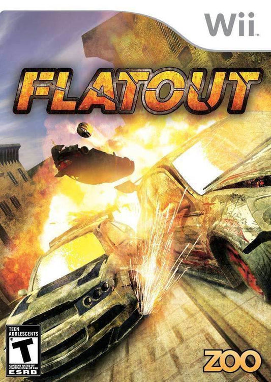 FlatOut (Wii) - Game Manual Only