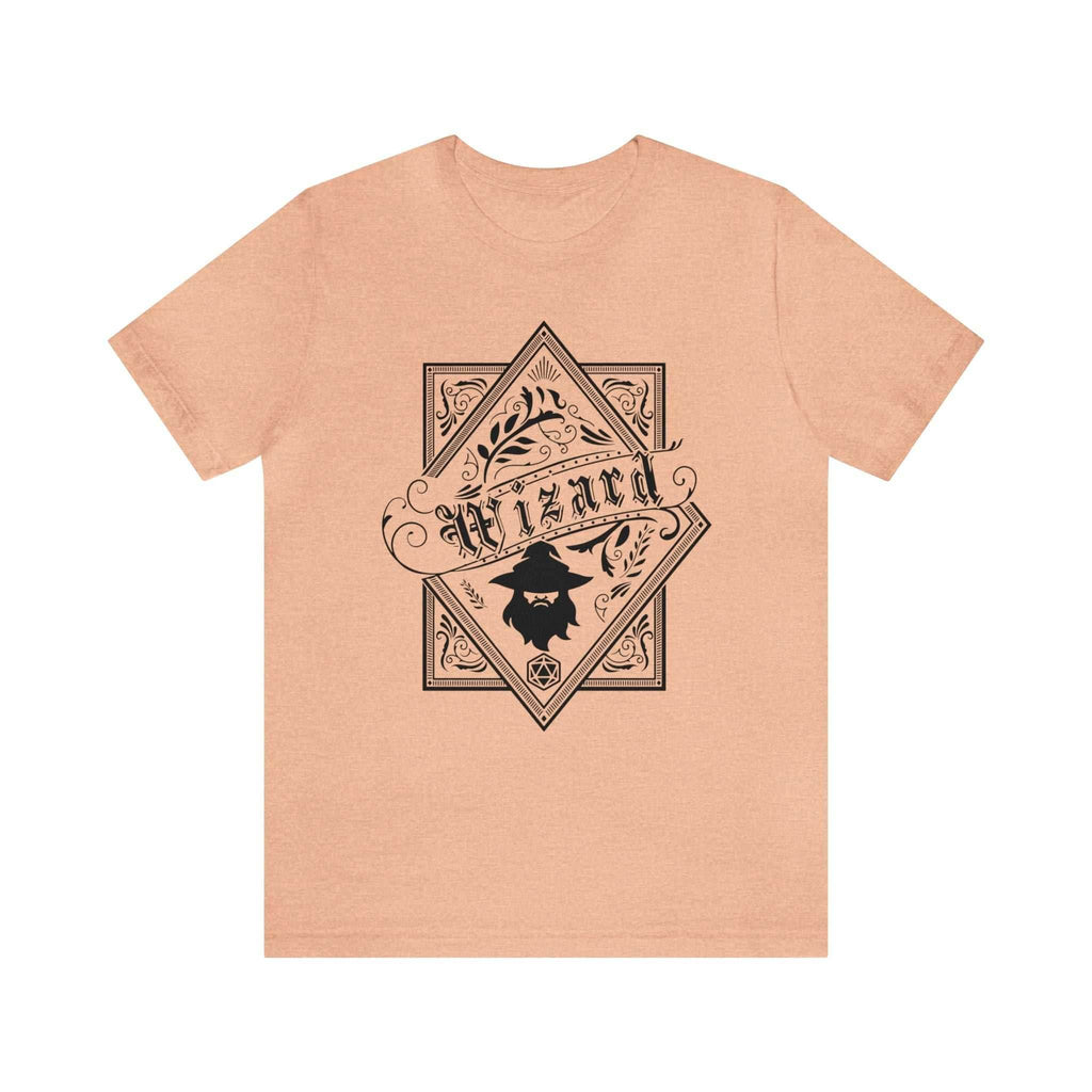 Wizard Class Shirt - Heather Peach / S