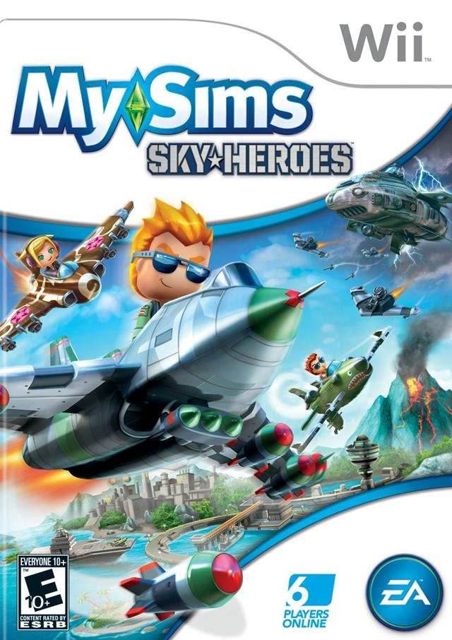 MySims SkyHeroes (Wii) - Game Manual Only