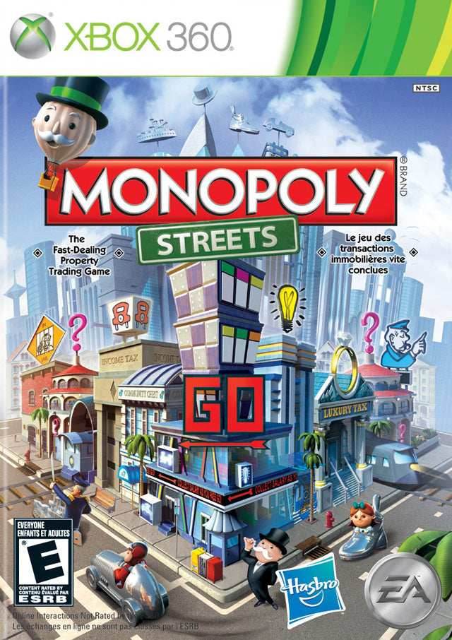 Monopoly Streets (Xbox 360) - Game Manual Only