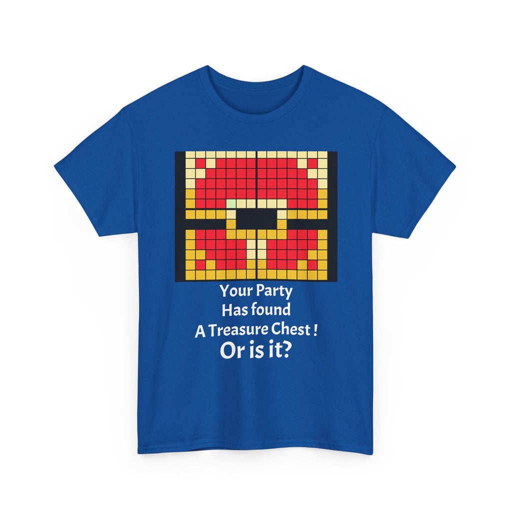 Your party has found a treasure chest! Unisex Heavy Cotton Tee