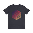 Ombre Ornamental Dice Shirt - Heather Navy / S