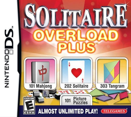 Solitaire Overload Plus (Nintendo DS) - Game Manual Only