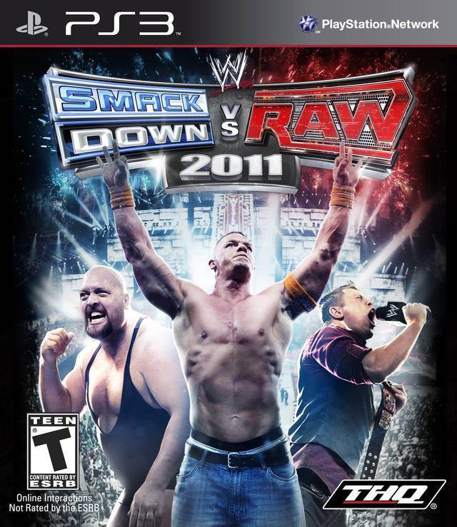 WWE SmackDown vs. Raw 2011 (Playstation 3) - Game Manual Only