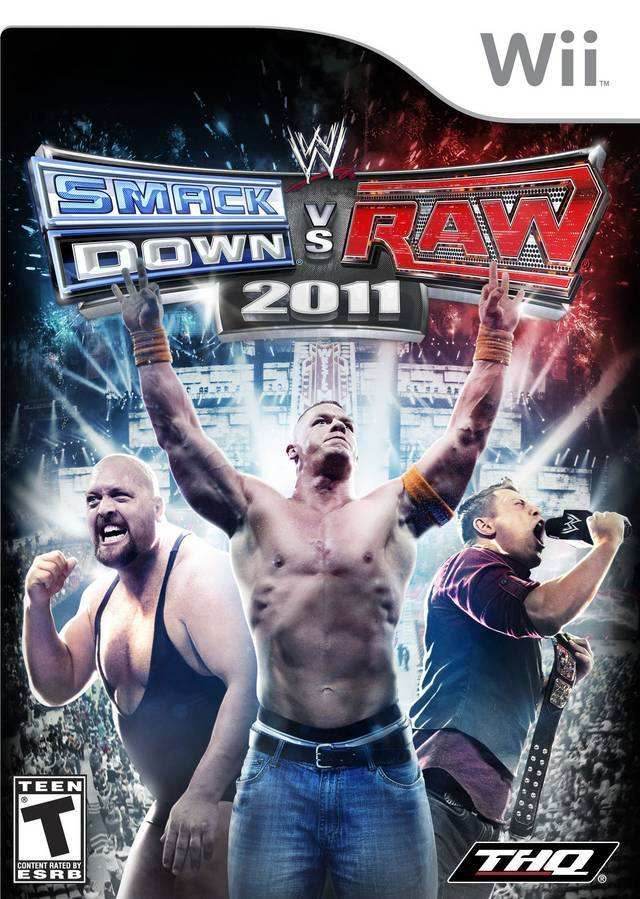 WWE SmackDown vs. Raw 2011 (Wii) - Game Manual Only
