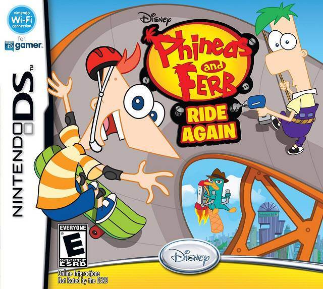 Phineas and Ferb: Ride Again (Nintendo DS) - Game Only