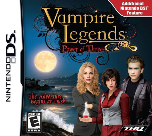 Vampire Legends: Power Of Three (Nintendo DS) - Game Manual Only