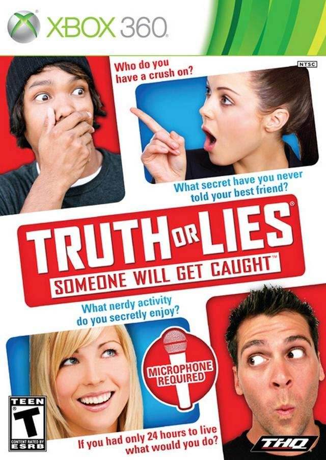 Truth or Lies (Xbox 360) - Game Manual Only