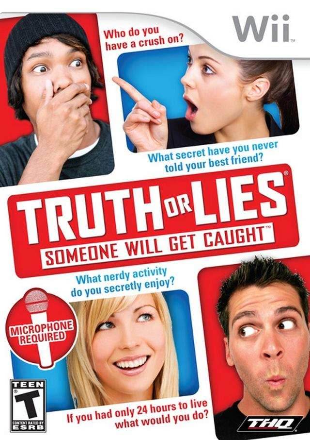 Truth or Lies (Wii) - Game Manual Only