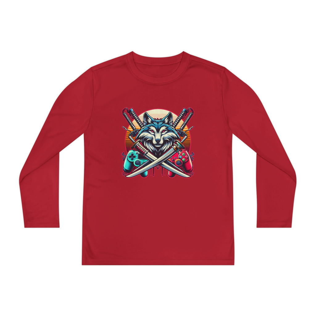 Xp wolf gamer long sleeve shirt