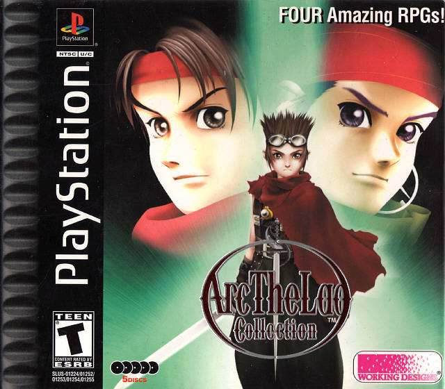Arc The Lad Collection (Playstation) - Game Manual Only