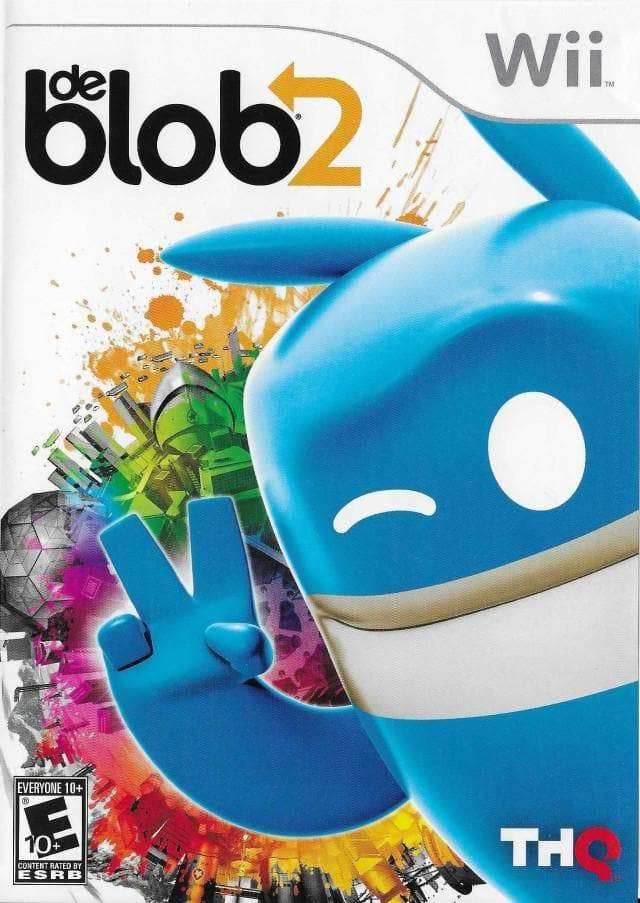 de Blob 2 (Wii) - Game Manual Only