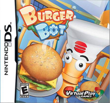 Burger Bot (Nintendo DS) - Game Manual Only
