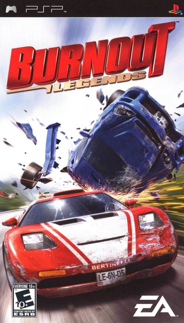 Burnout Legends (PSP) - Game Manual Only