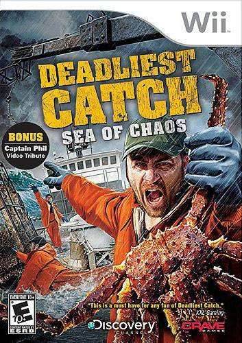 Deadliest Catch: Sea of Chaos (Wii) - Game Manual Only