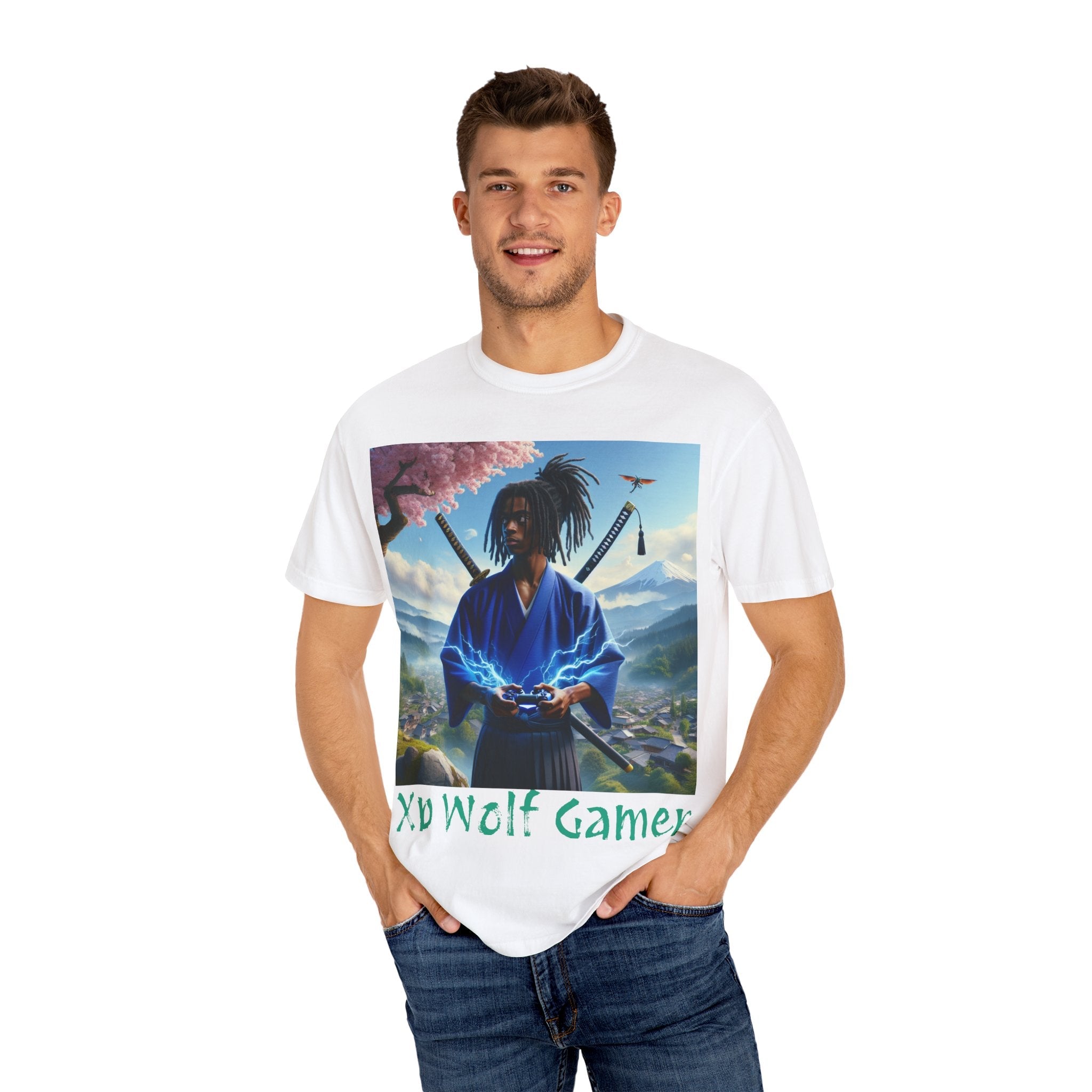 XP Wolf Gamer graphic Tee (The Lone Gamer)