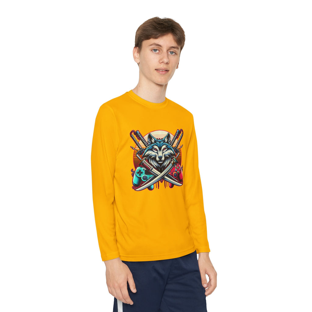 Xp wolf gamer long sleeve shirt
