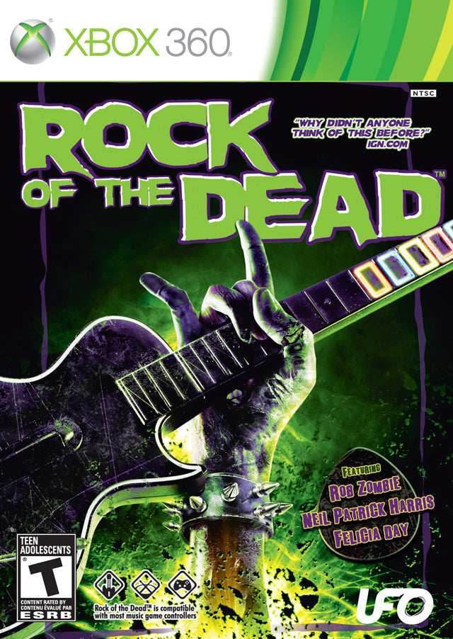 Rock of the Dead (Xbox 360) - Game Manual Only