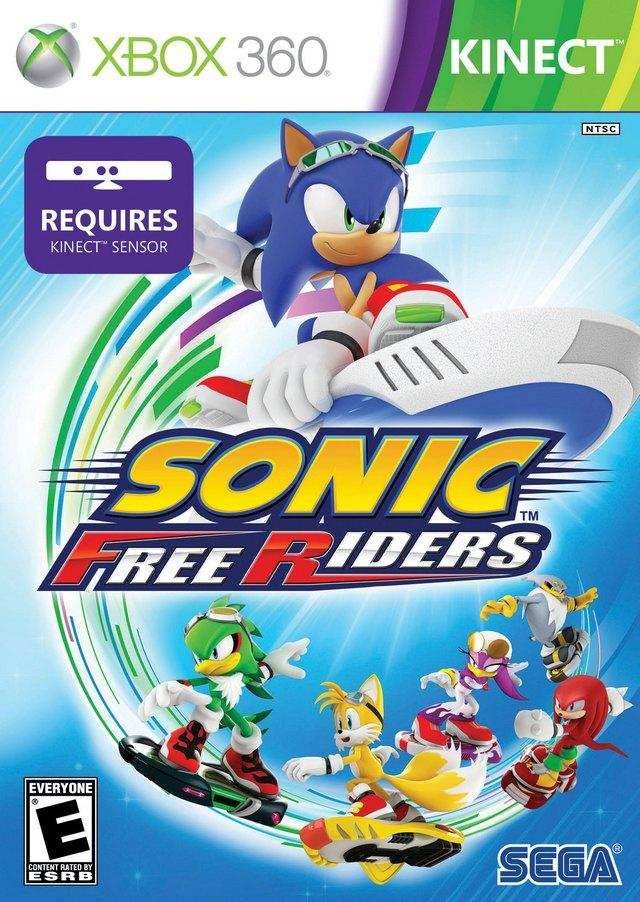 Sonic Free Riders (Xbox 360) - Game Manual Only