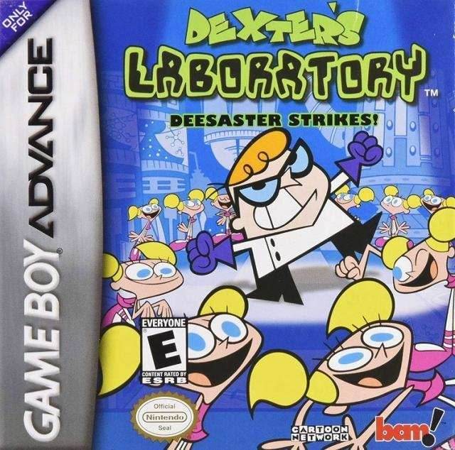 Dexters Laboratory Deesaster Strikes (Gameboy Advance) - Game Manual Only