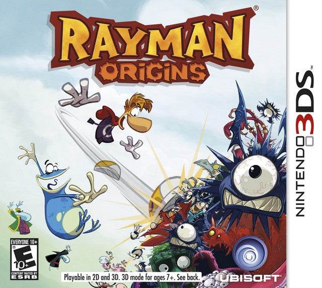 Rayman Origins (Nintendo 3DS) - Game Manual Only
