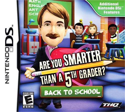 Are You Smarter Than A 5th Grader? Back to School (Nintendo DS) - Game Manual Only