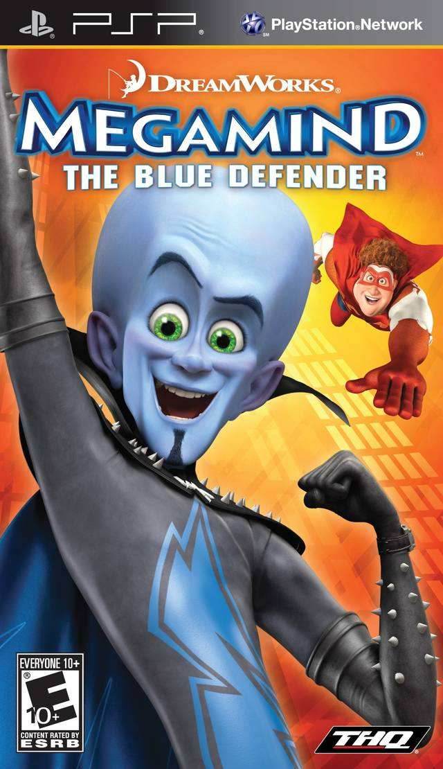 MegaMind: The Blue Defender (PSP) - Game Manual Only