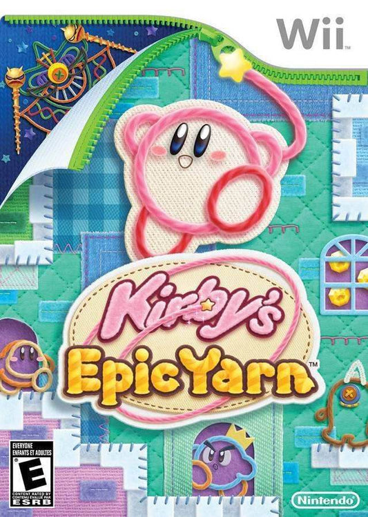 Kirby's Epic Yarn (Wii) - Game Manual Only