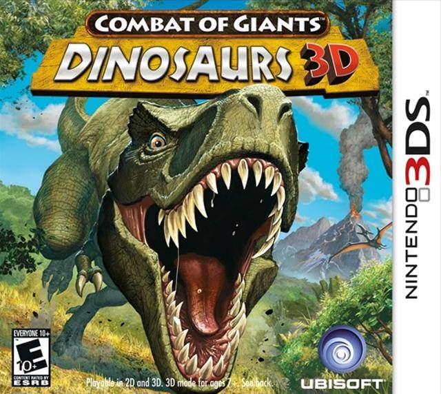 Combat of Giants: Dinosaurs 3D (Nintendo 3DS) - Game Manual Only