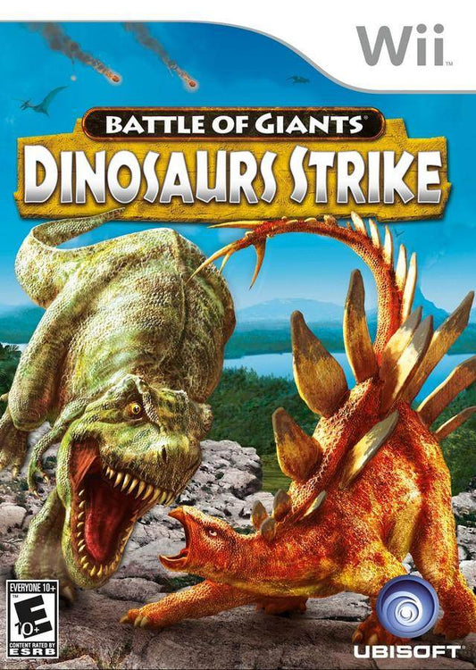 Battle of Giants: Dinosaurs Strike (Wii) - Game Manual Only