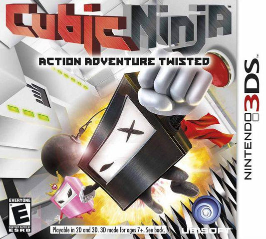 Cubic Ninja (Nintendo 3DS) - Game Manual Only