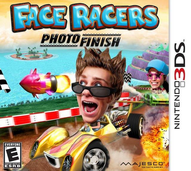 Face Racers: Photo Finish (Nintendo 3DS) - Game Manual Only