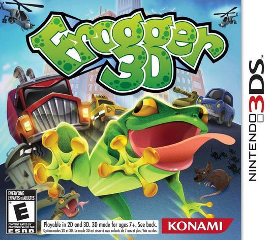 Frogger 3D (Nintendo 3DS) - Game Manual Only