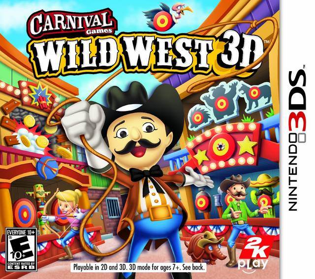 Carnival Games: Wild West 3D (Nintendo 3DS) - Game Manual Only
