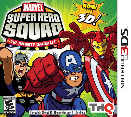 Marvel Super Hero Squad: The Infinity Gauntlet (Nintendo 3DS) - Game Manual Only