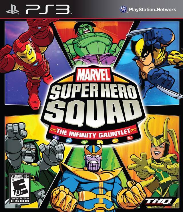 Marvel Super Hero Squad: The Infinity Gauntlet (Playstation 3) - Game Manual Only