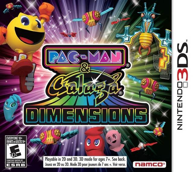 Pac-Man & Galaga Dimensions (Nintendo 3DS) - Game Manual Only