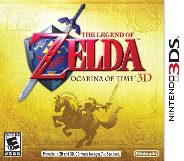 The Legend of Zelda: Ocarina of Time 3D [Not for Resale] (Nintendo 3DS) - Game Manual Only