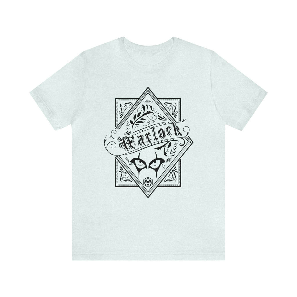 Warlock Class Shirt - Heather Ice Blue / S