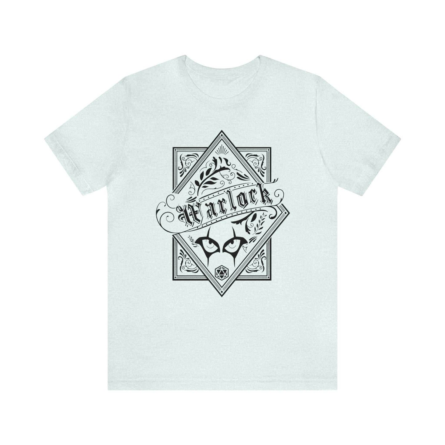 Warlock Class Shirt - Heather Ice Blue / S