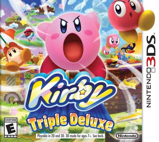 Kirby: Triple Deluxe (Nintendo 3DS) - Game Manual Only