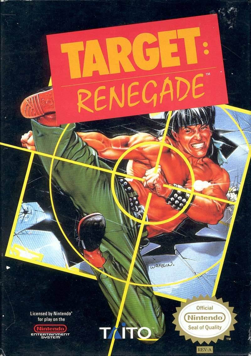 Target Renegade (Nintendo NES) - Game Manual Only