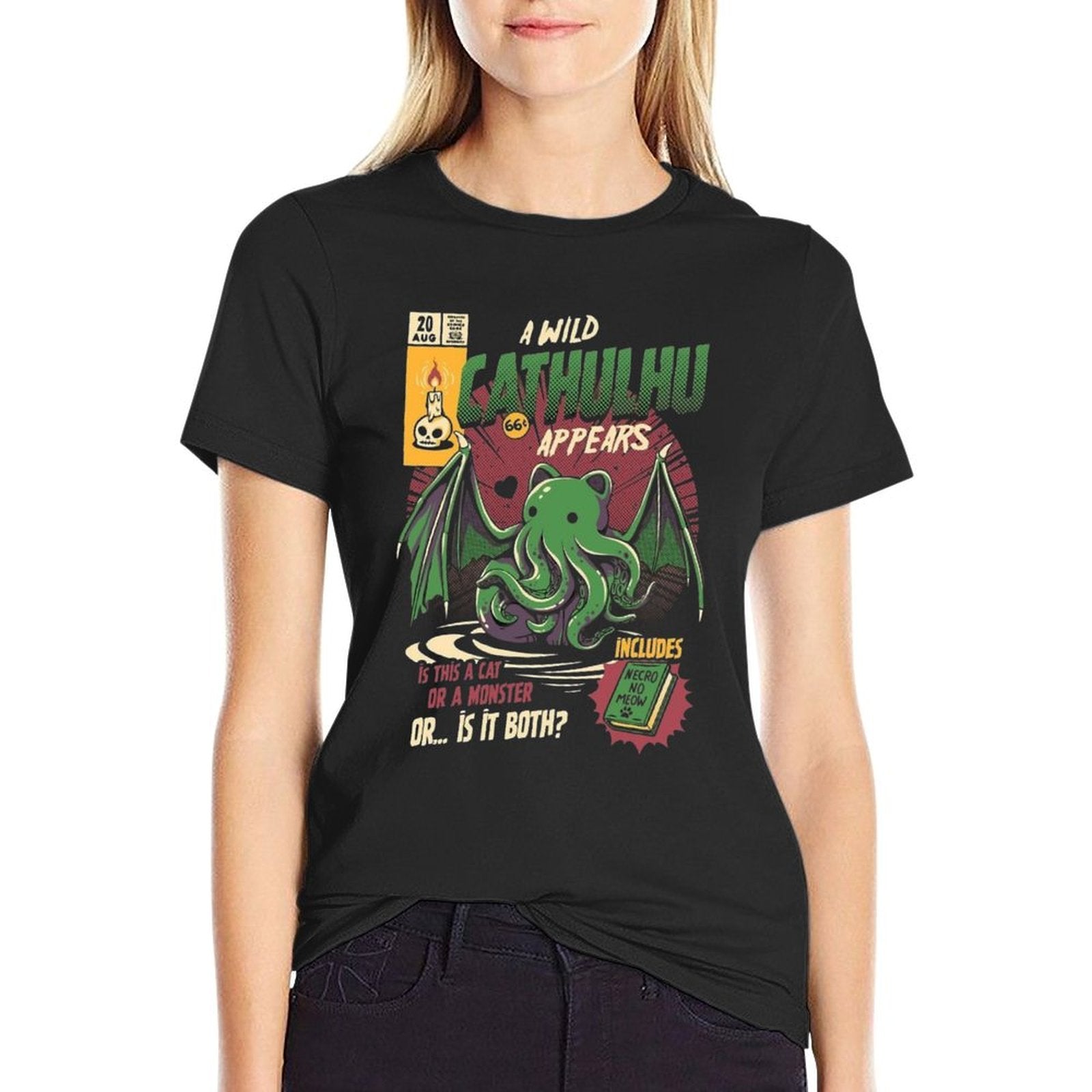 Cathulhu Comfortable T-Shirt