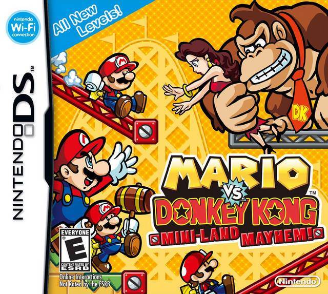 Mario vs. Donkey Kong Mini-Land Mayhem (Nintendo DS) - Game Manual Only