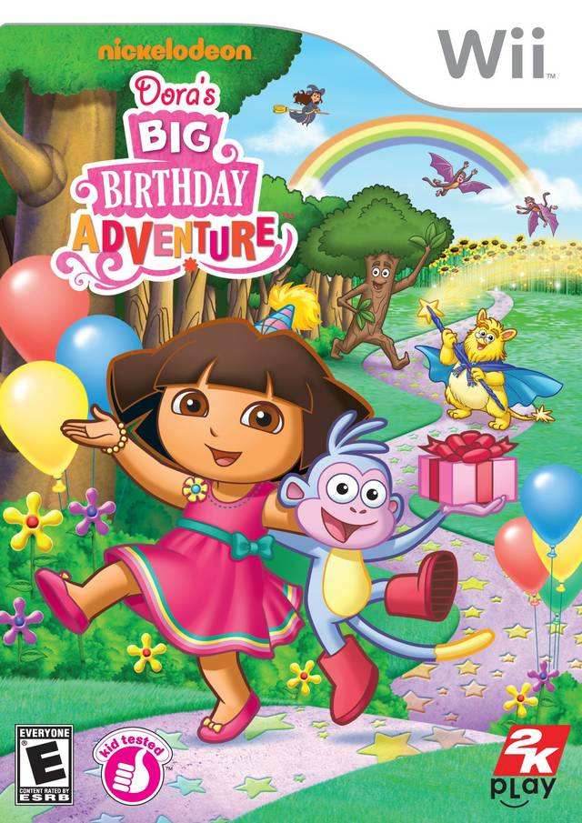 Dora's Big Birthday Adventure (Wii) - Game Manual Only