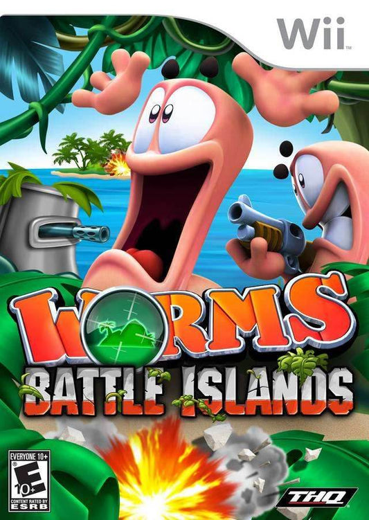 Worms: Battle Islands (Wii) - Game Manual Only